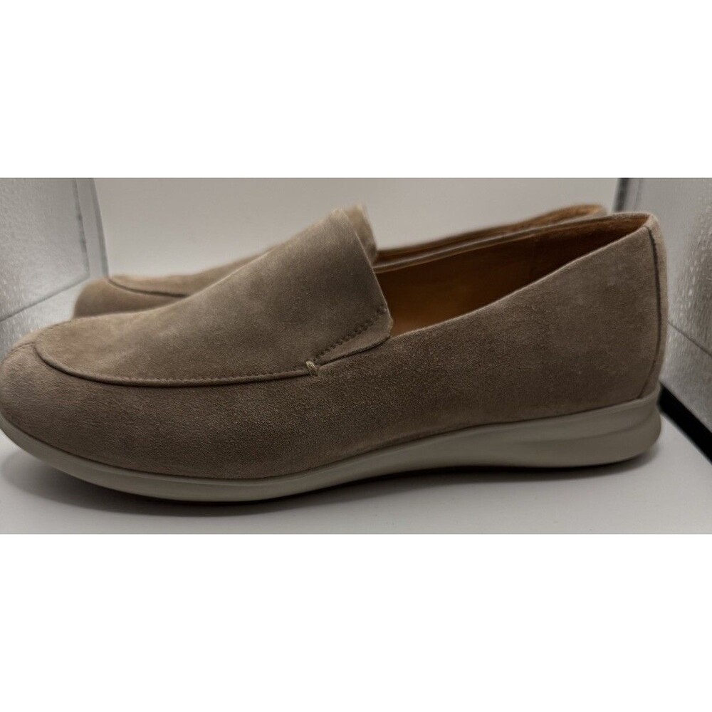Samuel Hubbard Women's Freedom First slip-on shoe Taupe Suede Size 7.5 EU 38 - Picture 2 of 9